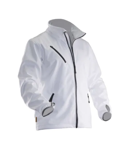 1201 3-kerroksinen Softshell-takki Valkoinen