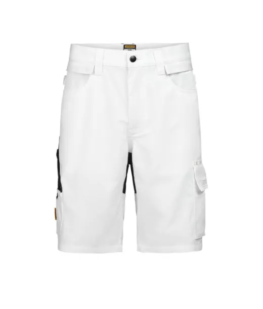 2336 Craftman Semistretch -shortsit Valkoinen / Musta
