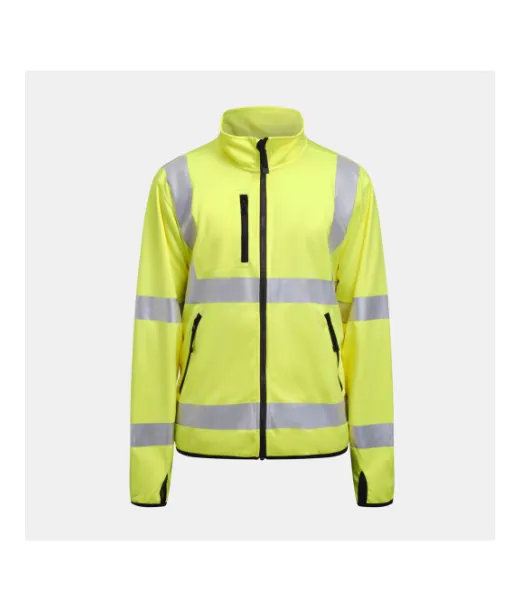 5101 Kevyt Softshell-takki Hi-vis Keltainen