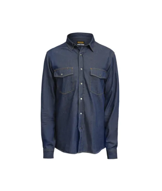 5139 Denim-paita Deniminsininen