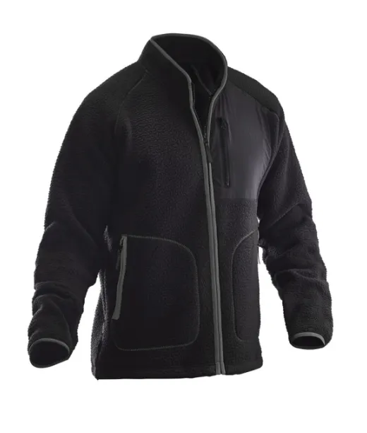 5161 Teddyfleece Takki Musta