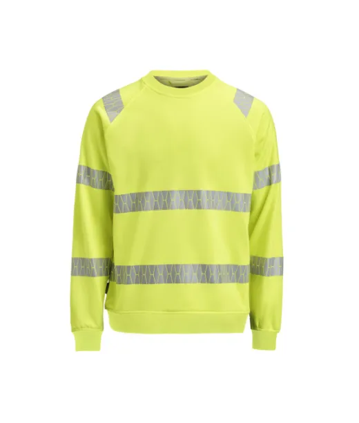 5324 Collegepaita Hi-vis Keltainen