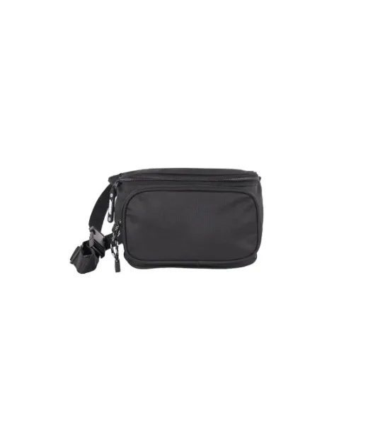 Black Line Waistbag Musta