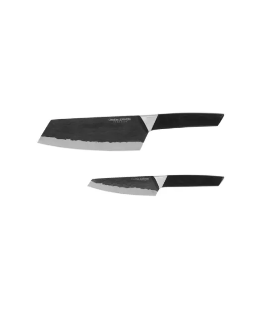Blacksmith Damaskus -veitset, 2 Kpl Teräs