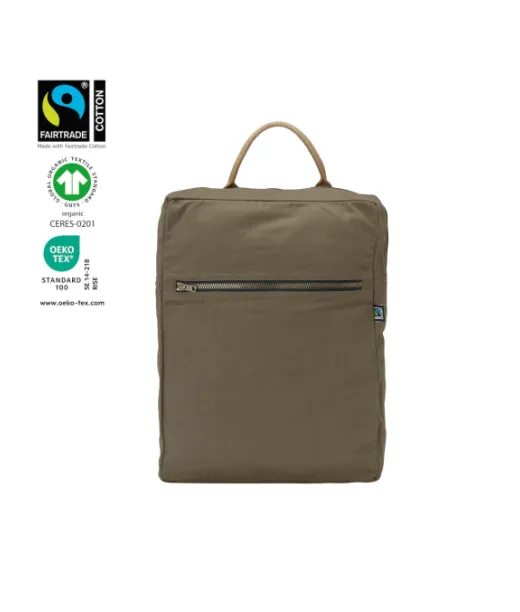 Cottover Canvas Daypack Oliivinvihreä