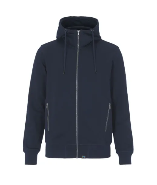 Cottover F. Terry Fz Hood Tummansininen