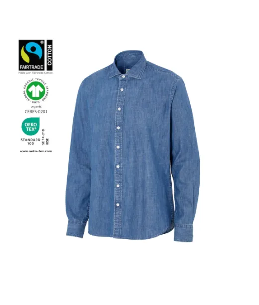 Cottover Farkkupaita Slim Fit Sininen