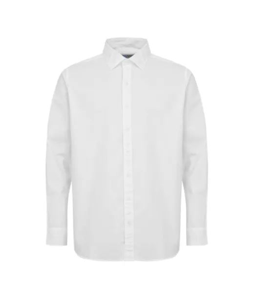 Cottover Poplin Slimfit Valkoinen