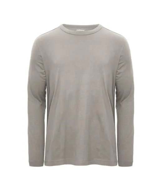Cottover Relaxed T-shirt Ls Tumma Hiekka