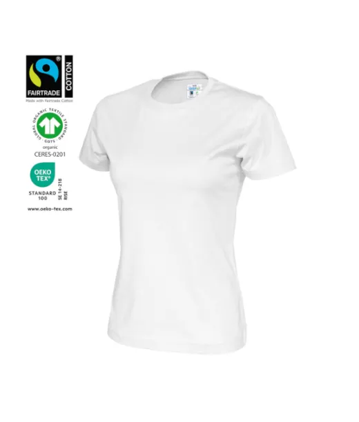Cottover T-paita Lady Valkoinen
