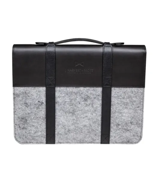 Document Folder Musta / Harmaa