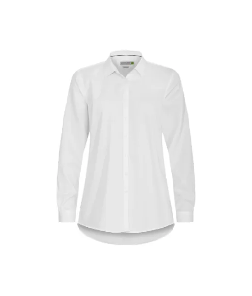 Gb01 Twill Relaxed Woman Valkoinen