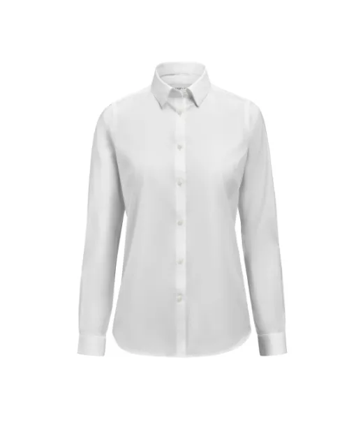Gb02 Twill Stretch Woman Contemporary Valkoinen