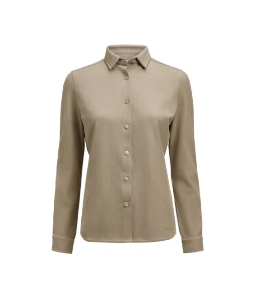 Hicksville Shirt Woman Khaki