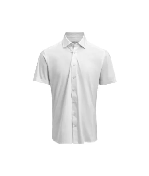 Ib132 Interlock Knit S/s Regular Valkoinen