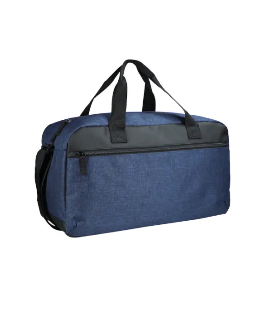 Melange Travelbag Meleerattu Tummansininen