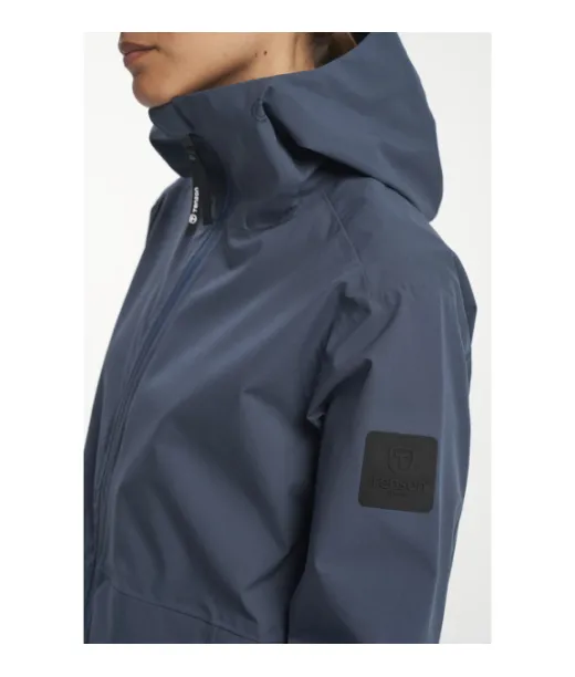 Misty Shell Parka Women Tummansininen