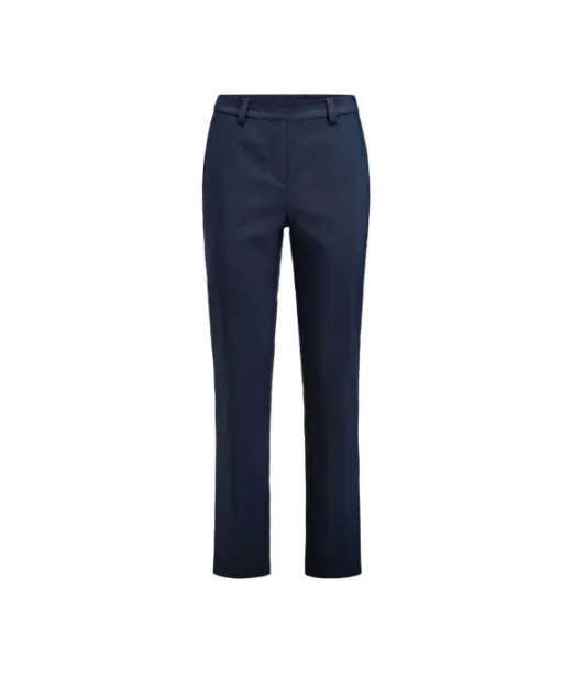 Modern Trouser Woman Tummansininen