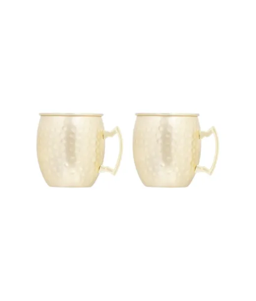 Moscow Mule -mukit, 2 Kpl Kulta
