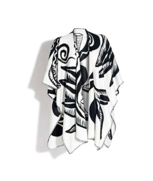 Paradise Poncho Valkoinen