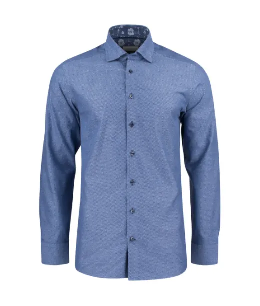 Pb144 Brushed Jacquard Regular Indigonsininen