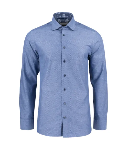 Pb144 Brushed Jacquard Slim Indigonsininen
