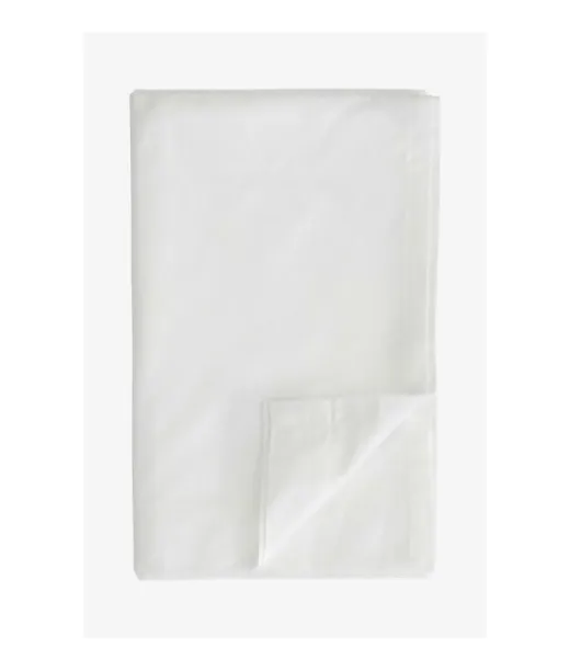 Percale Aluslakana Valkoinen