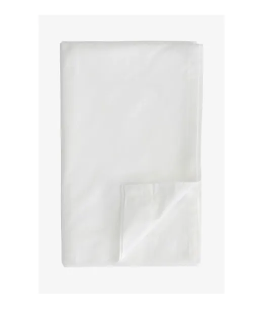 Percale Aluslakana Valkoinen