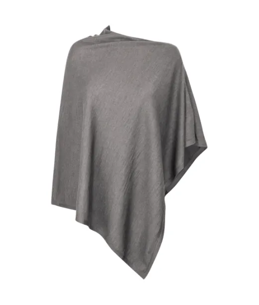 Poncho Meleerattu Harmaa