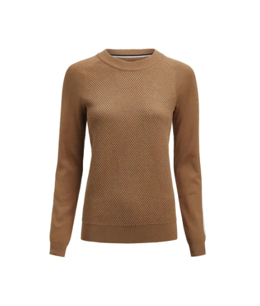 Scarsdale Sweater Women Pähkinänruskea