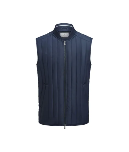 Scarsdale Vest Men Tummansininen