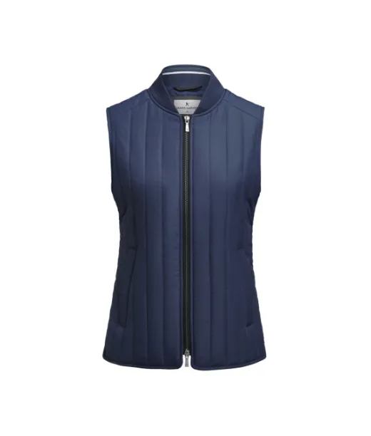 Scarsdale Vest Women Tummansininen