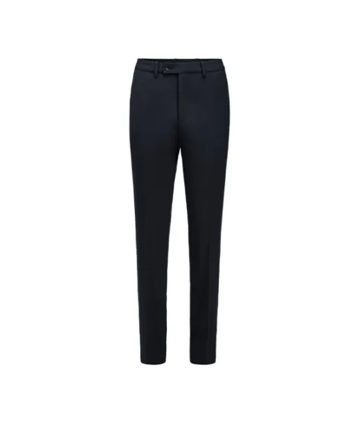 Signature Suit Trouser Woman Tummansininen