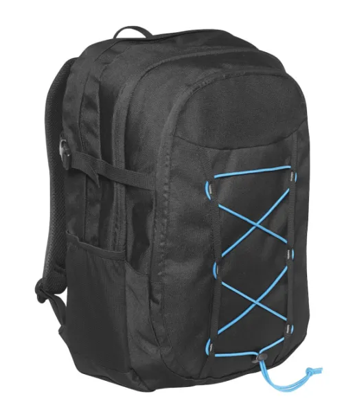 Sporty Line Computer Backpack Musta/turkoosi
