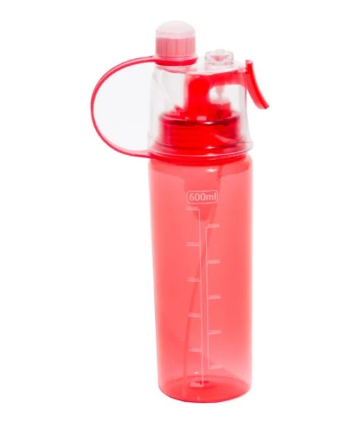 Spray-vesipullo Punainen