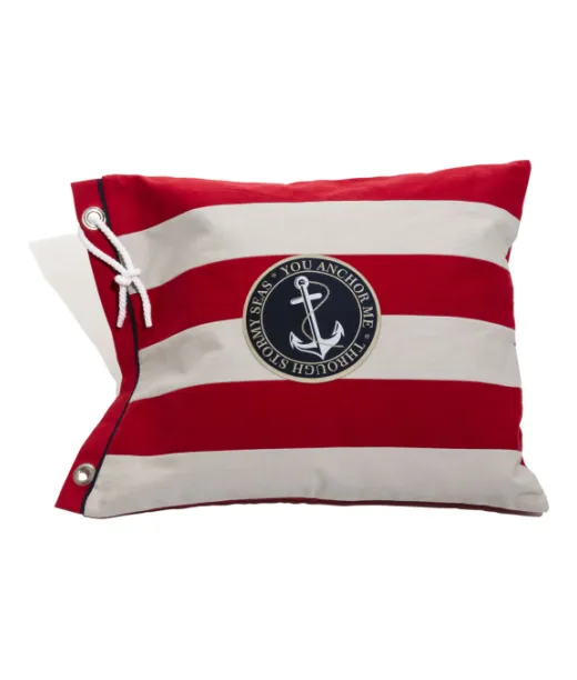 Stripe Tyynyliina Punainen
