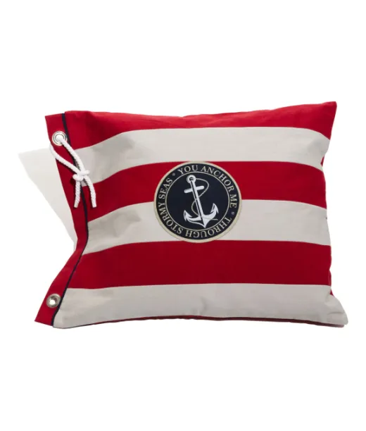 Stripe Tyynyliina Punainen