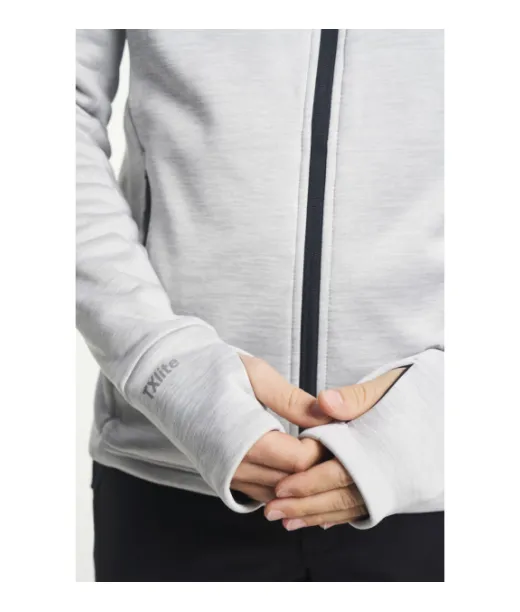 Txlite Hoodie Zip Men Vaaleanharmaa