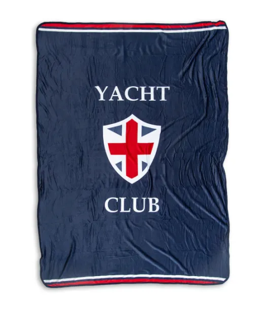 Yacht -peite Tummansininen