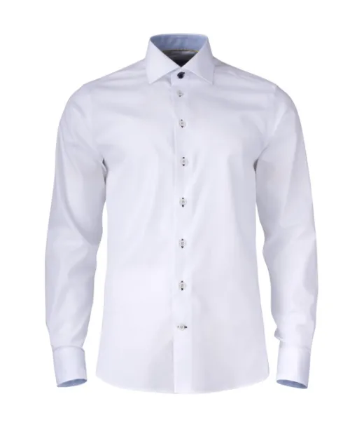 Yb51 Twill Slim Valkoinen / Vaaleansininen