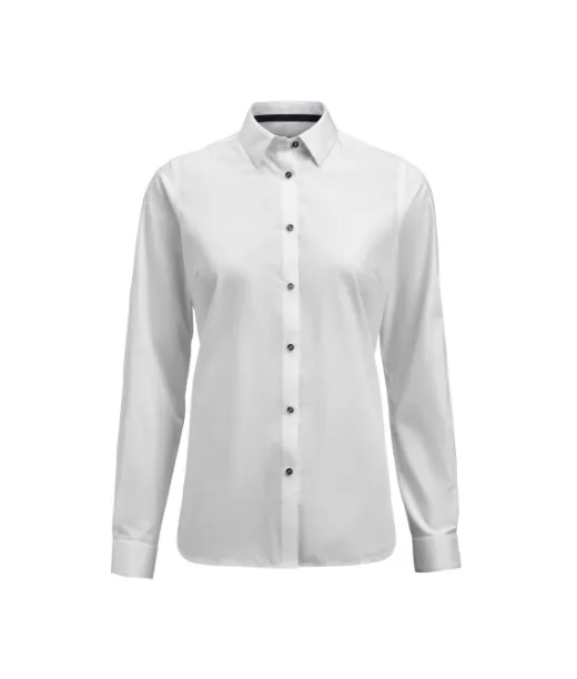 Yb56 Twill Woman Contemporary Valkoinen / Tummansininen