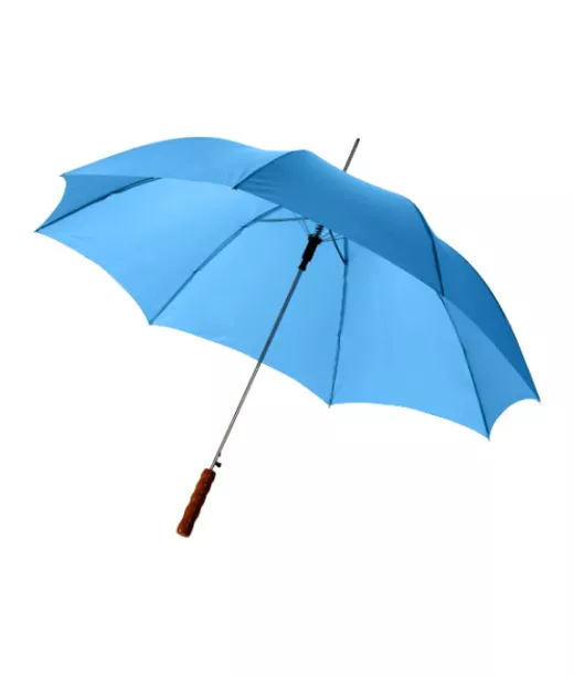 23” Lisa-sateenvarjo Puukahvalla, Automaattisesti Avautuva