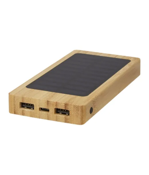 Alata Aurinkokennoilla Lataava 8000 Mah:n Varavirtalähde Bambusta