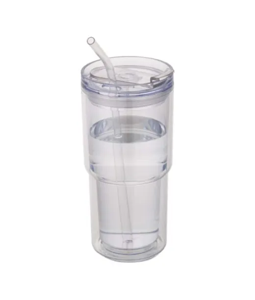 Archer 480 Ml Kaksiseinäinen Muovimuki