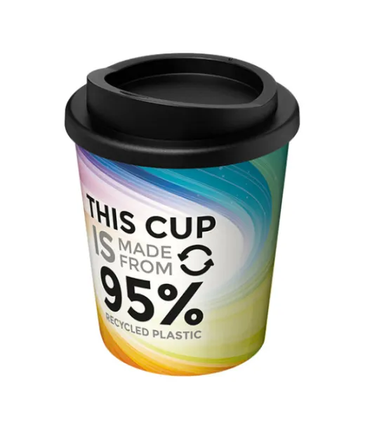 Brite-americano® Espresso Kierrätetty 250 Ml Eristetty Muki Valkoinen / Musta