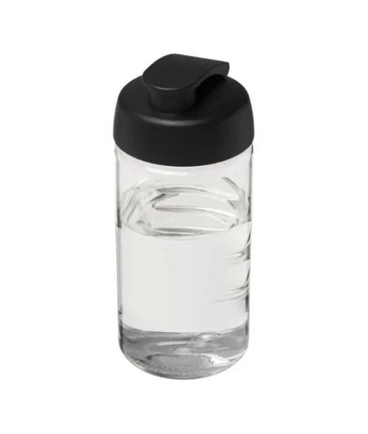 H2o Active® Bop 500 Ml Läppäkantinen Urheilujuomapullo Läpinäkyvä / Musta