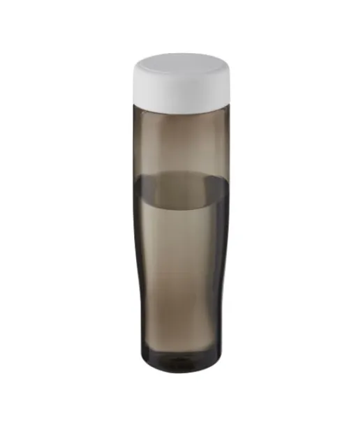 H2o Active® Eco Tempo 700 Ml:n Urheilujuomapullo Kierrekorkilla Valkoinen / Hiili