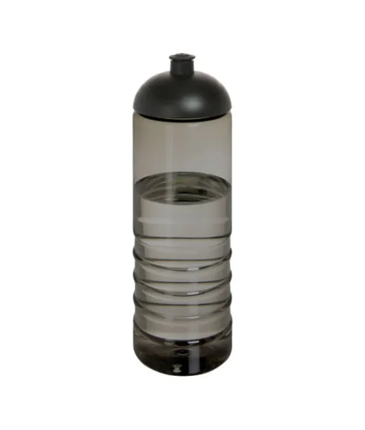 H2o Active® Eco Treble 750 Ml:n Urheilujuomapullo Kupukannella  Hiili / Musta