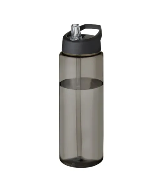 H2o Active® Eco Vibe 850 Ml:n Juomapullo Sporttikannella Hiili / Musta