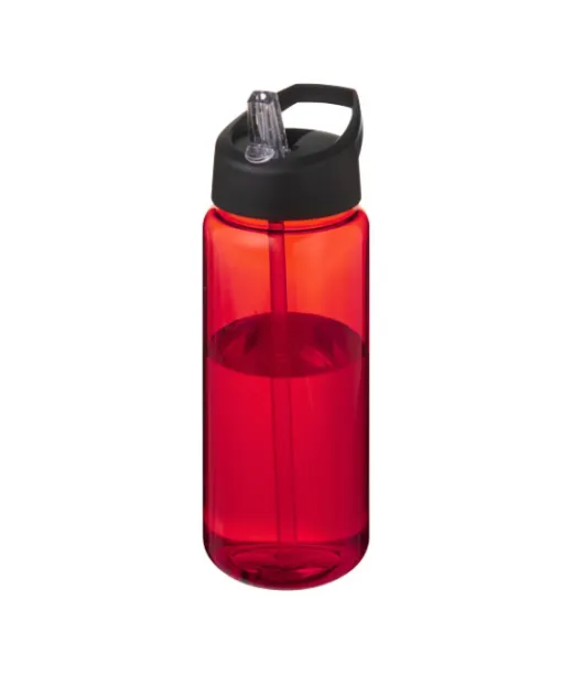 H2o Active® Octave Tritan™ 600 Ml Urheilujuomapullo Nokallisella Korkilla Punainen / Musta